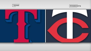 Rangers 2 - Twins 6