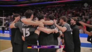 Grosse victoire du Canada au volleyball