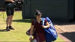 Un bagel sous le soleil pour Andreescu