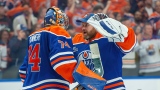 Stuart Skinner et Calvin Pickard