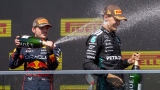 Max Verstappen et George Russell