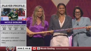 La Victoire sélectionne Gosling avec son 1er choix