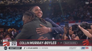 Les Raptors optent pour Murray-Boyles au 9e rang