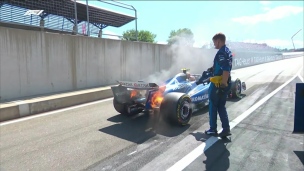 C'est terminé avant même de commencer pour Sainz!