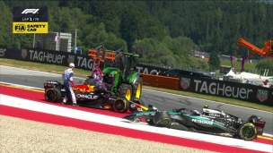 Antonelli met fin au GP de Verstappen au 1er tour