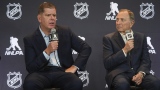Marty Walsh et Gary Bettman