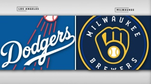 Dodgers 1 - Brewers 3