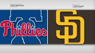 Phillies 4 - Padres 5