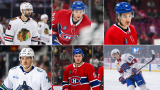 Joe Veleno, Joshua Roy, Oliver Kapanen, Samuel Blais, Owen Beck et Florian Xhekaj