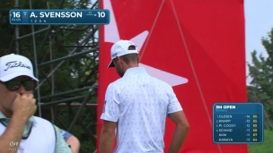 Après le record, Svensson s'écroule avec un 74
