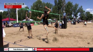 Le Centre-du-Québec en or au volleyball de plage masculin