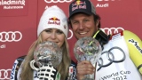 Lindsey Vonn et Aksel Lund Svindal 