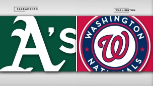 Athletics 6 - Nationals 0