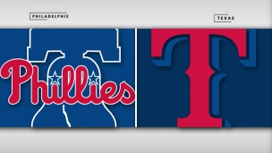 Phillies 4 - Rangers 2