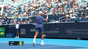 Rune profite de l'abandon de Tiafoe