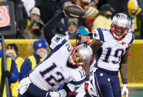 Tom Brady et Brandon LaFell