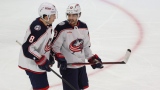 Zach Werenski et Johnny Gaudreau