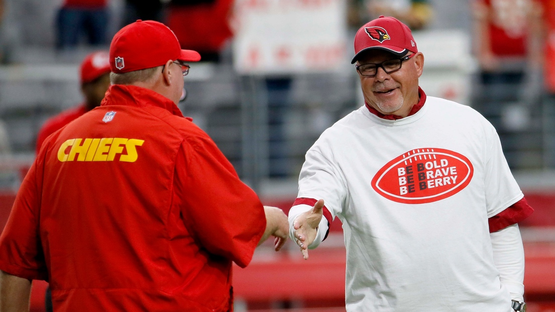 Andy Reid et Bruce Arians