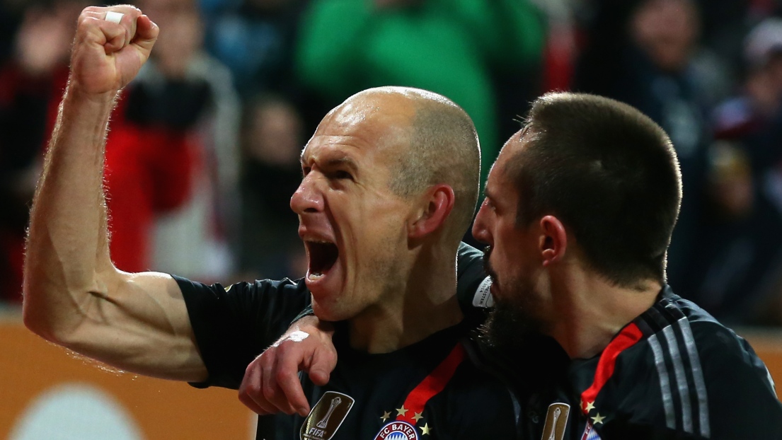 Arjen Robben et Franck Ribéry