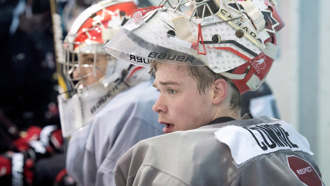 Zachary Fucale et Eric Comrie