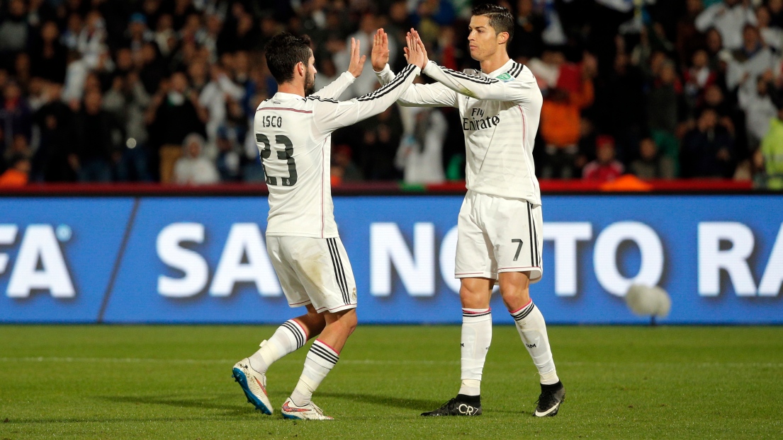 Isco et Cristiano Ronaldo