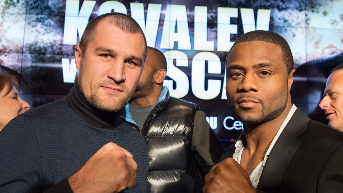 Sergey Kovalev et Jean Pascal