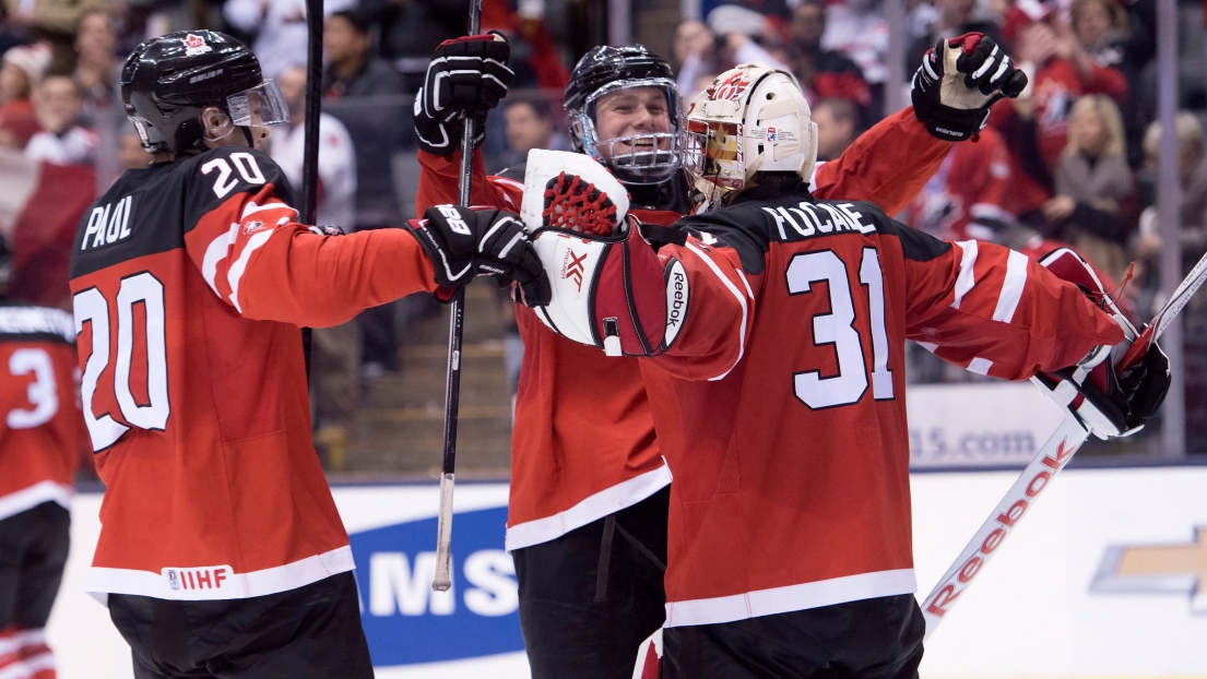 Nick Paul, Lawson Crouse et Zachary Fucale