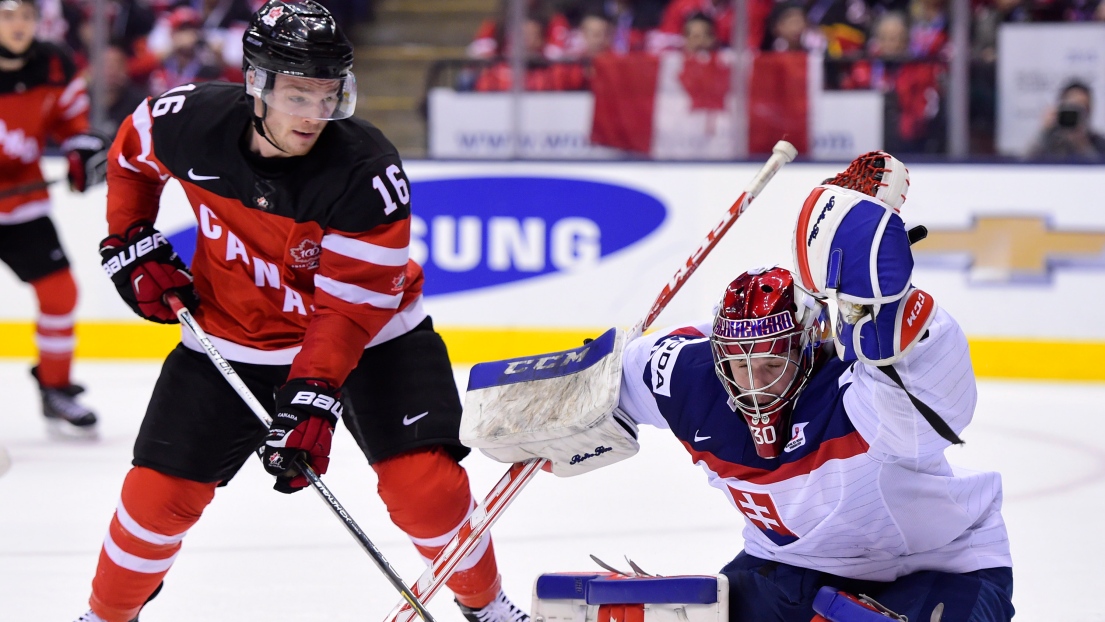 Max Domi et Denis Godla