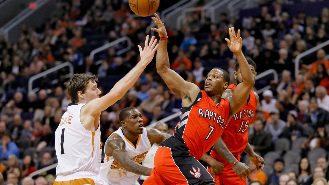 Goran Dragic et Kyle Lowry 