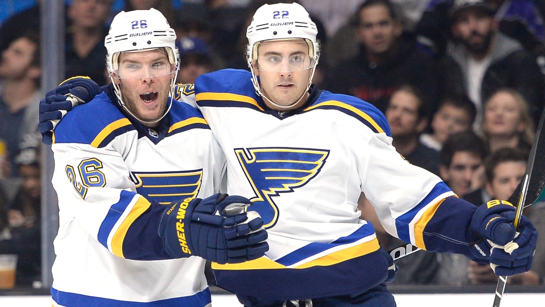 Paul Stastny et Kevin Shattenkirk