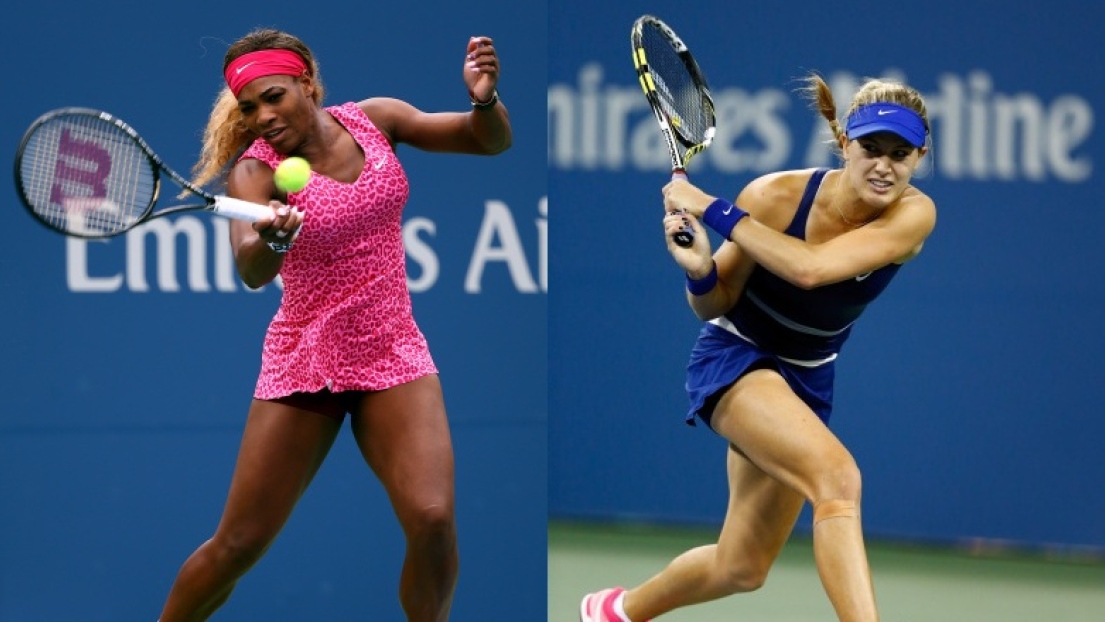 Serena Williams et Eugenie Bouchard