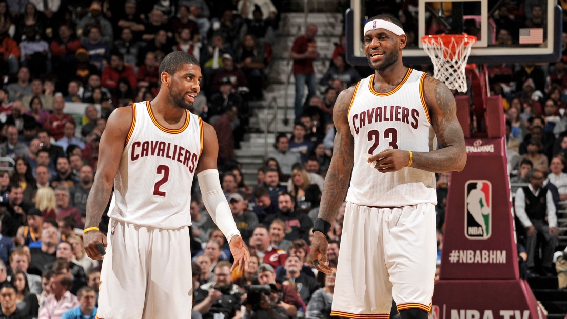 Kyrie Irving et LeBron James