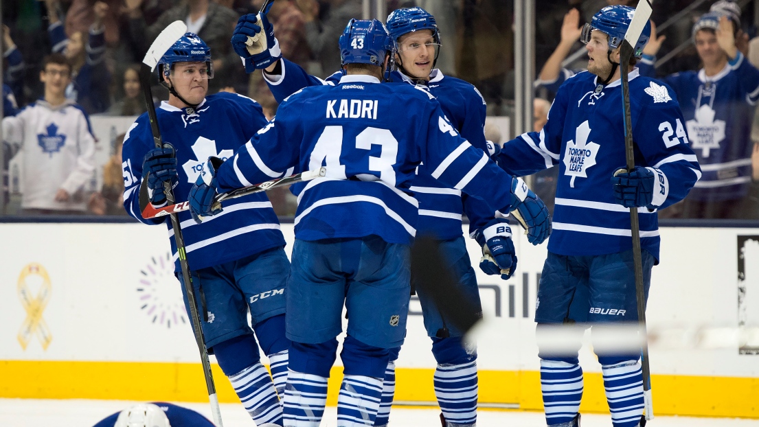 Nazem Kadri, Richard Panik, Matt Hendricks