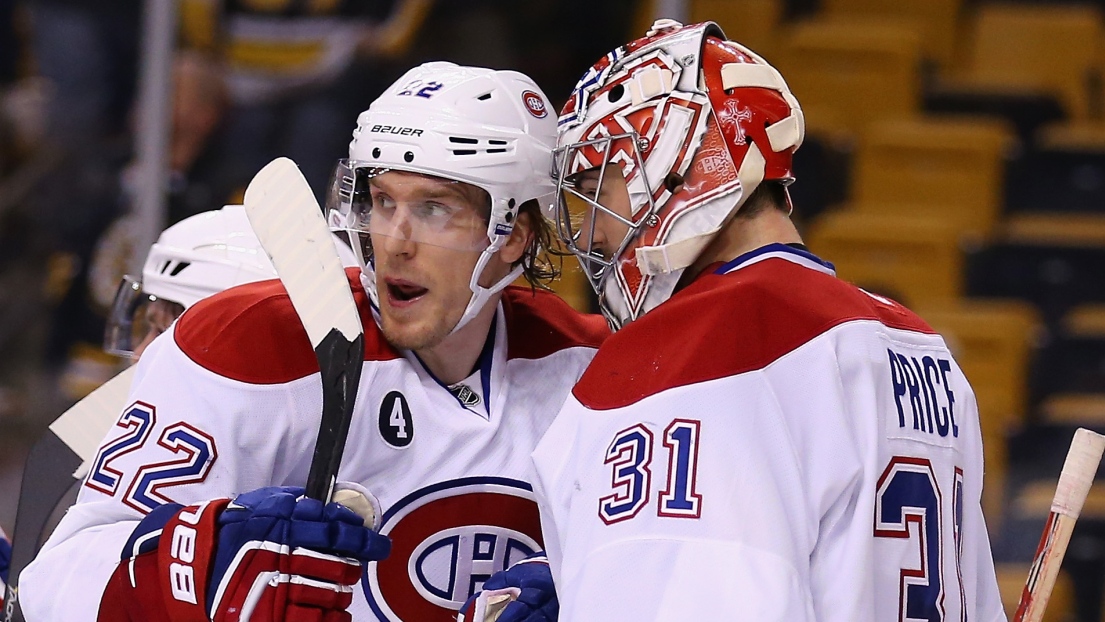 Dale Weise et Carey Price