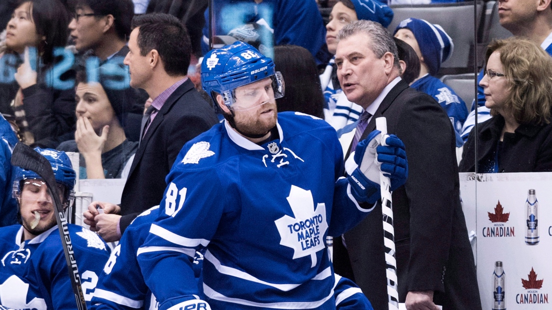 Phil Kessel et Peter Horachek