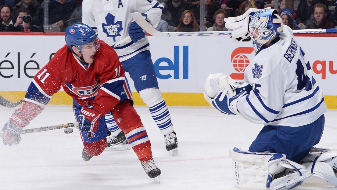 Brendan Gallagher et Jonathan Bernier