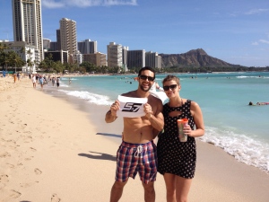 Samuel Gauthier et Sarah Waikiki