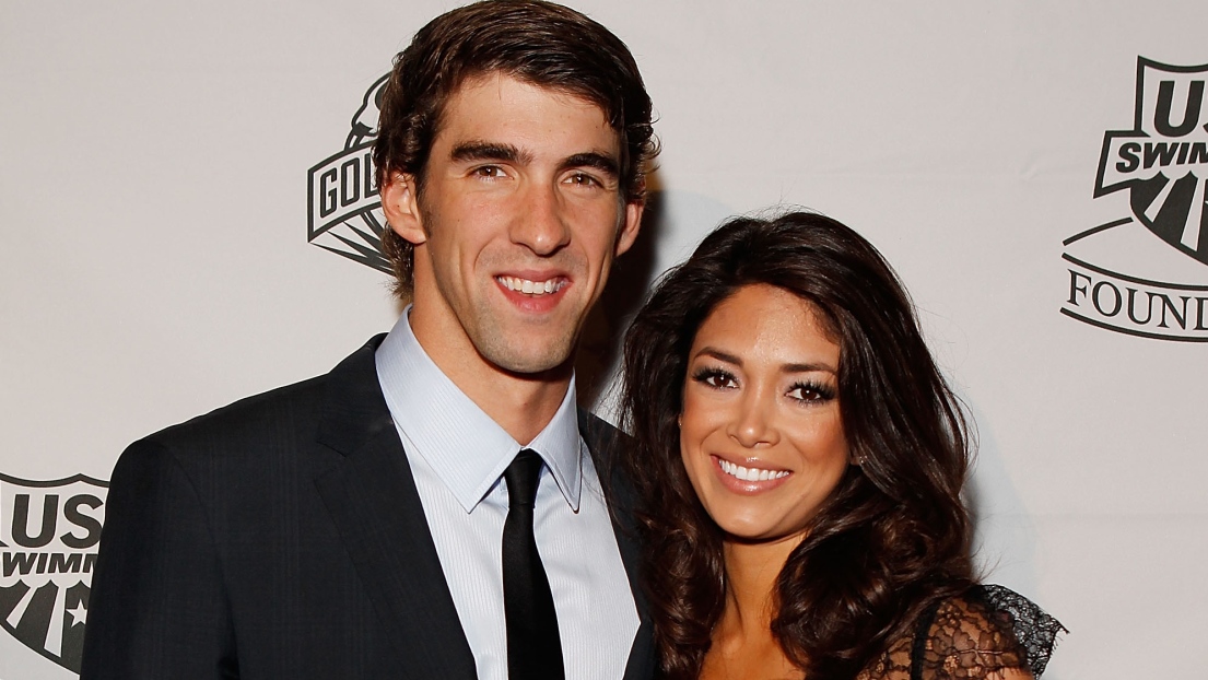 Michael Phelps et Nicole Johnson