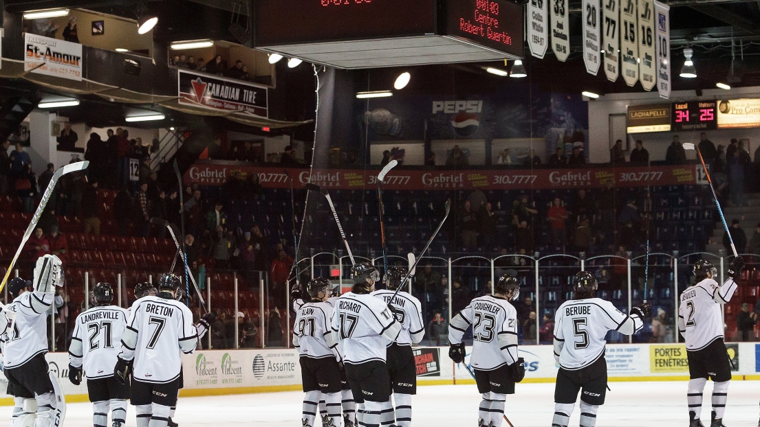 Des joueurs des Olympiques de Gatineau