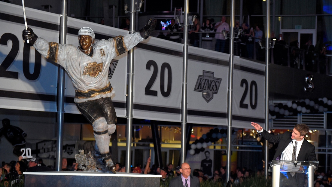 La statue de Luc Robitaille