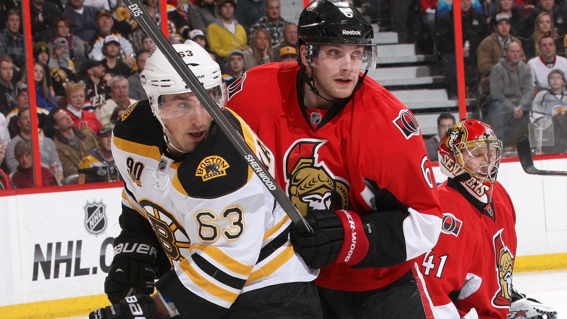 Brad Marchand et Bobby Ryan