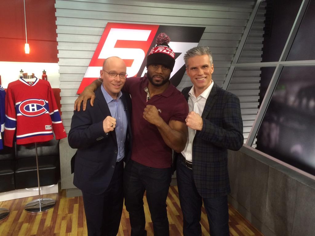 Quelques jours à peine avant son combat contre Kovalev, Jean Pascal est de passage dans nos studios pour nous parler de sa préparation et du combat! Jean Pascal 5 à 7 10-03-2015