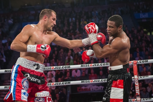 Sergey Kovalev et Jean Pascal