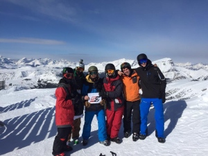 Raphaël, Thomas, Alexis, Guillaume, Gabriel et William, Banff
