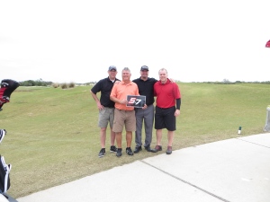 Bryan Malette, Daniel Guay, Martin Bock et Stéphane Desormeaux