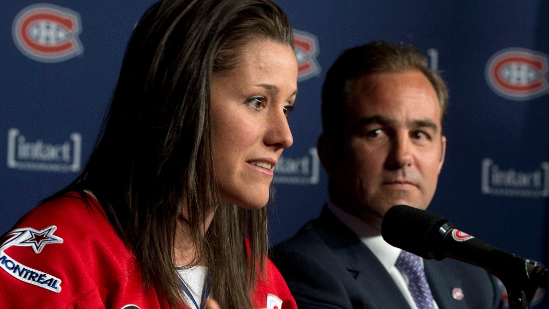 Charline Labonté et Geoff Molson