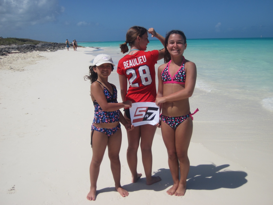 Laurence, Alice et Béatrice Beaulieu Cuba