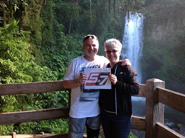 Richard Provencher et sa conjointe, Christiane Corneau Costa Rica