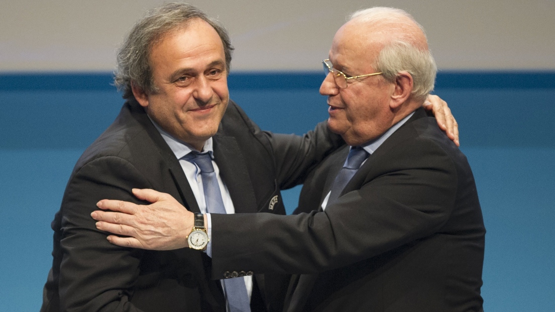 Michel Platini et Senes Erik