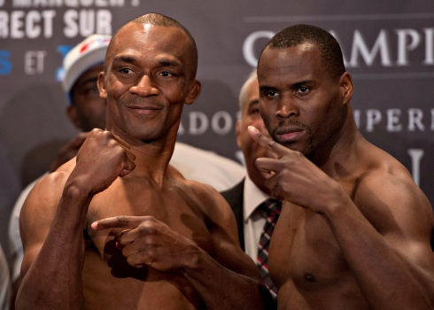 Sakio Bika et Adonis Stevenson